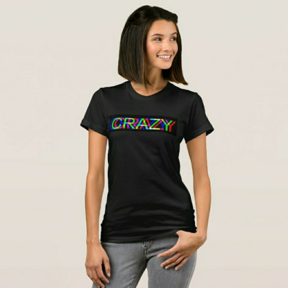 Large Crazy Graphic Tee